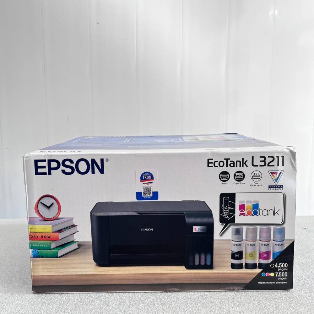 PRINTER EPSON L3211 NEW 3IN1 ( print, scan & copy )
